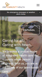 Mobile Screenshot of onecommunityhealth.org
